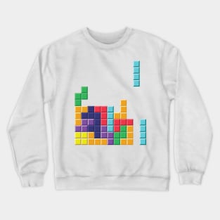 Falling Blocks Crewneck Sweatshirt